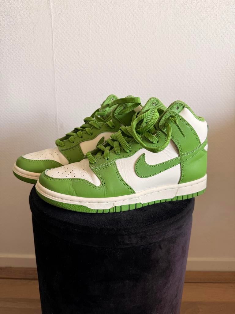 Nike Dunk Retro Chlorophyll - Nieuwstaat!, Kleding | Heren, Schoenen, Verzenden, Zo goed als nieuw, Overige kleuren, Sneakers of Gympen