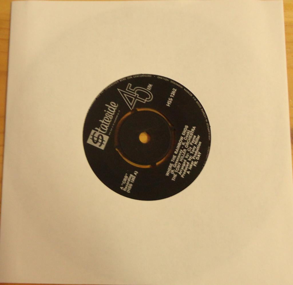 The Tony Hiller Orchestra > Where the rainbow ends, Gebruikt, 7 inch, Single, Ophalen of Verzenden