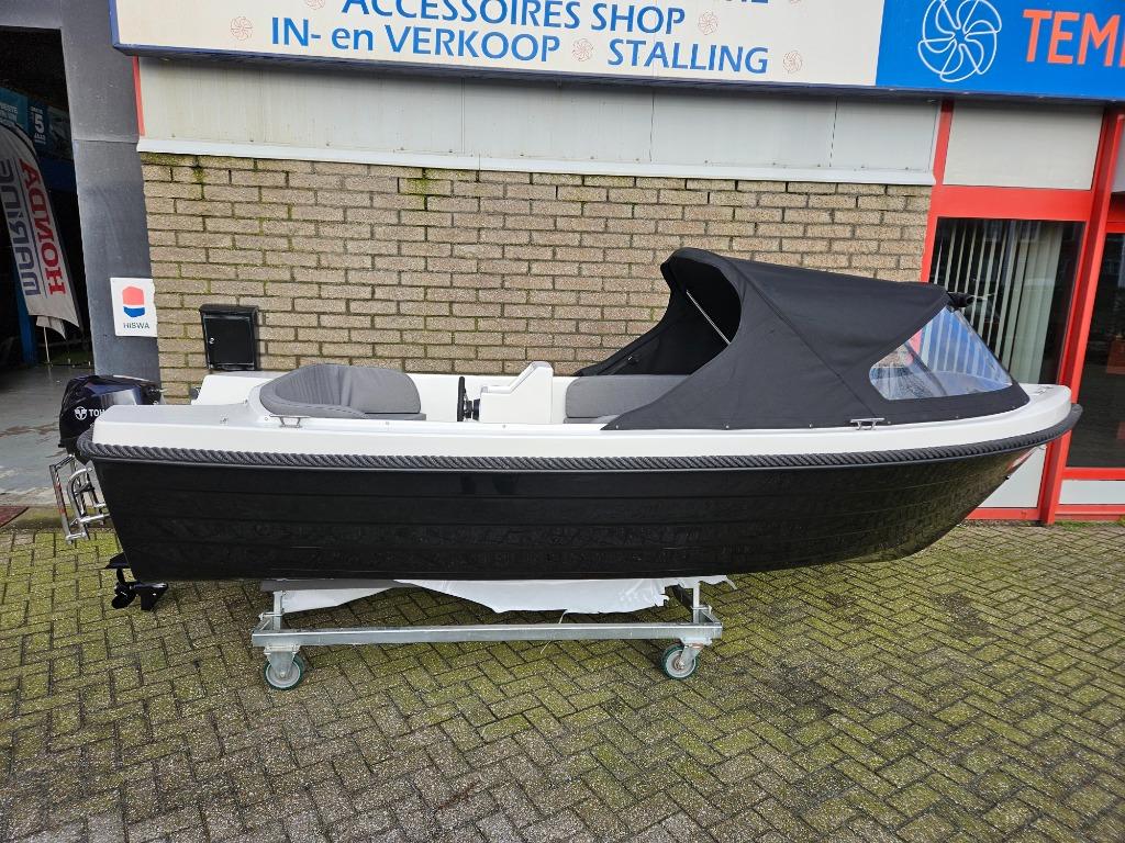 Waeghals 480 sloep diverse kleuren en uitvoeringen, Watersport en Boten, Ophalen, Nieuw, Buitenboordmotor, Polyester