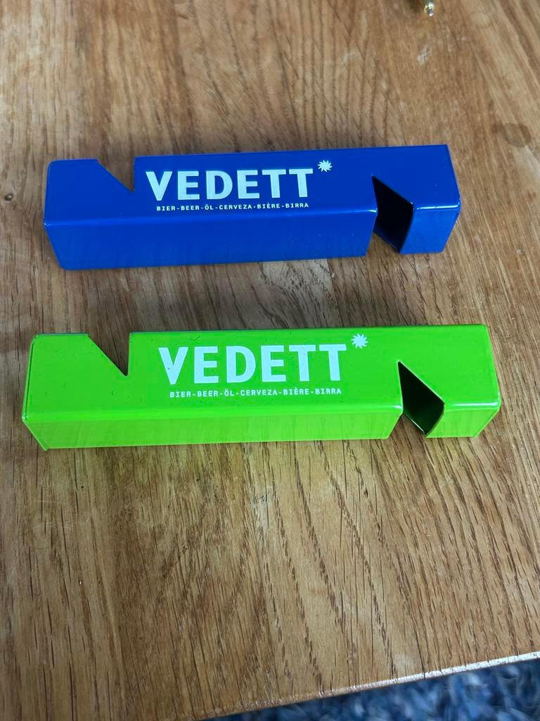 Vedett fles openers twee stuks, Huis en Inrichting, Ophalen, Nieuw