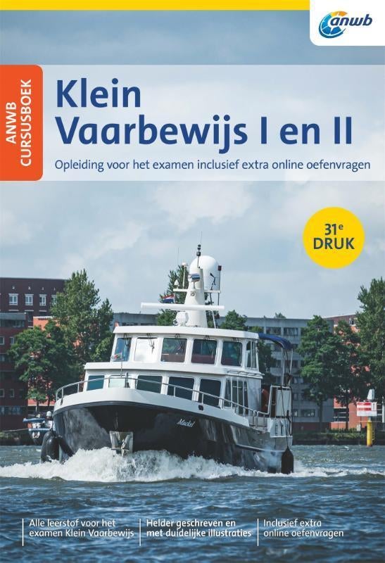 Vaarbewijs 1 en 2 ANWB Boek Laatste druk, Ophalen of Verzenden, Nieuw, Boek of Waterkaart