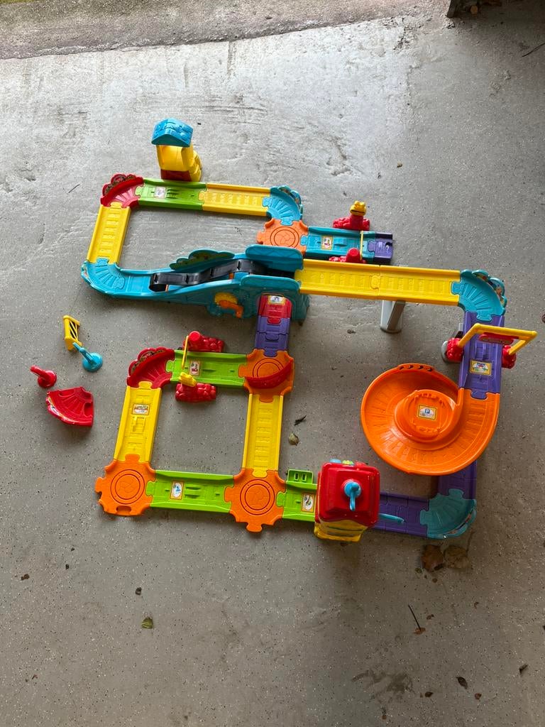 Toet toet auto’s trein set treinstation, Kinderen en Baby's, Speelgoed | Vtech, Ophalen of Verzenden, Gebruikt, 2 tot 4 jaar