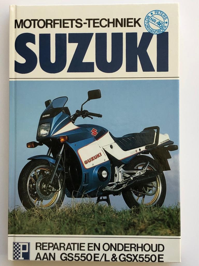 SUZUKI GS550E/L & GSX550E werkplaatshandboek **NIEUW & NL**, Motoren, Handleidingen en Instructieboekjes, Ophalen of Verzenden
