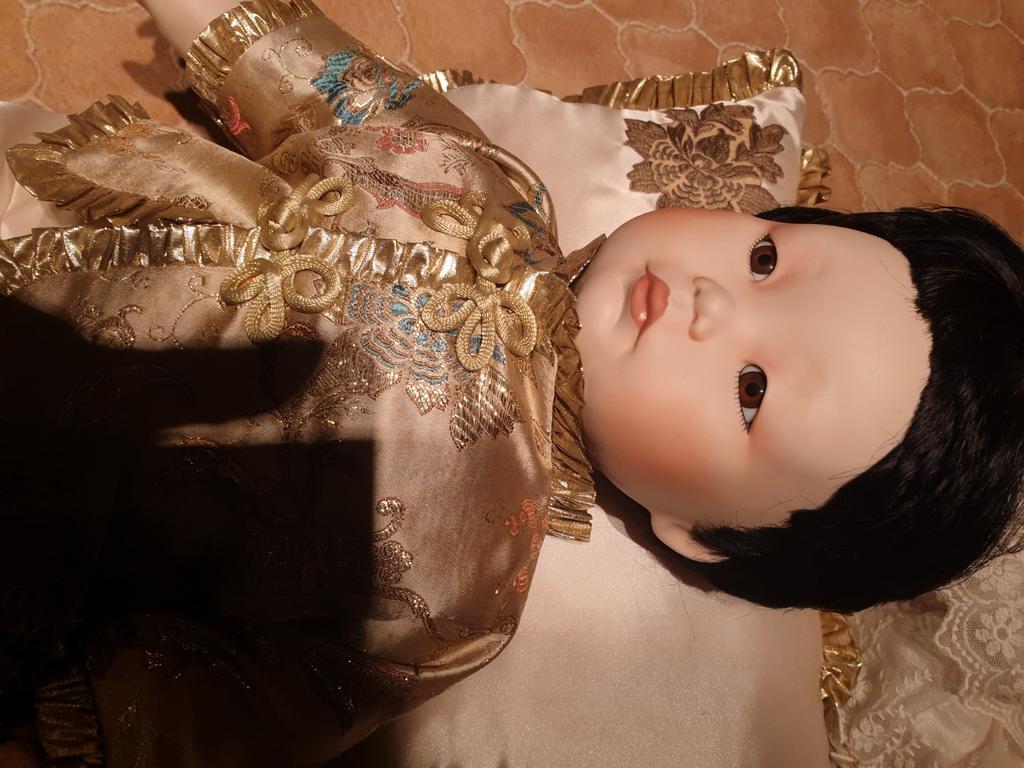 Chinees doopkind van Franklin. Mint, Verzamelen, Poppen, Ophalen of Verzenden, Pop