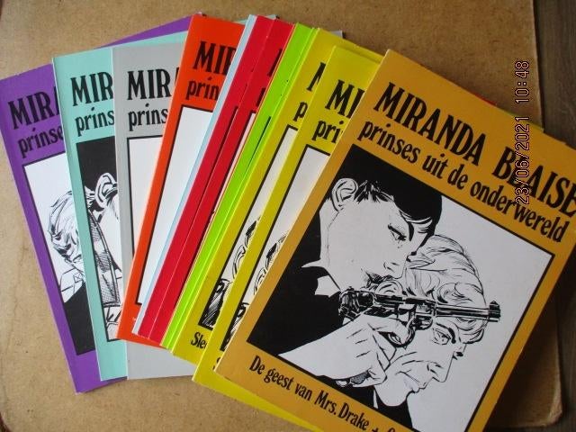 adv3623 miranda blaise, Eén stripboek, Ophalen, Gelezen