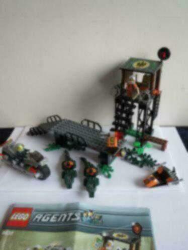 Lego Agents, 8632, 8631 70160, Kinderen en Baby's, Speelgoed | Duplo en Lego, Zo goed als nieuw, Lego, Complete set, Ophalen of Verzenden