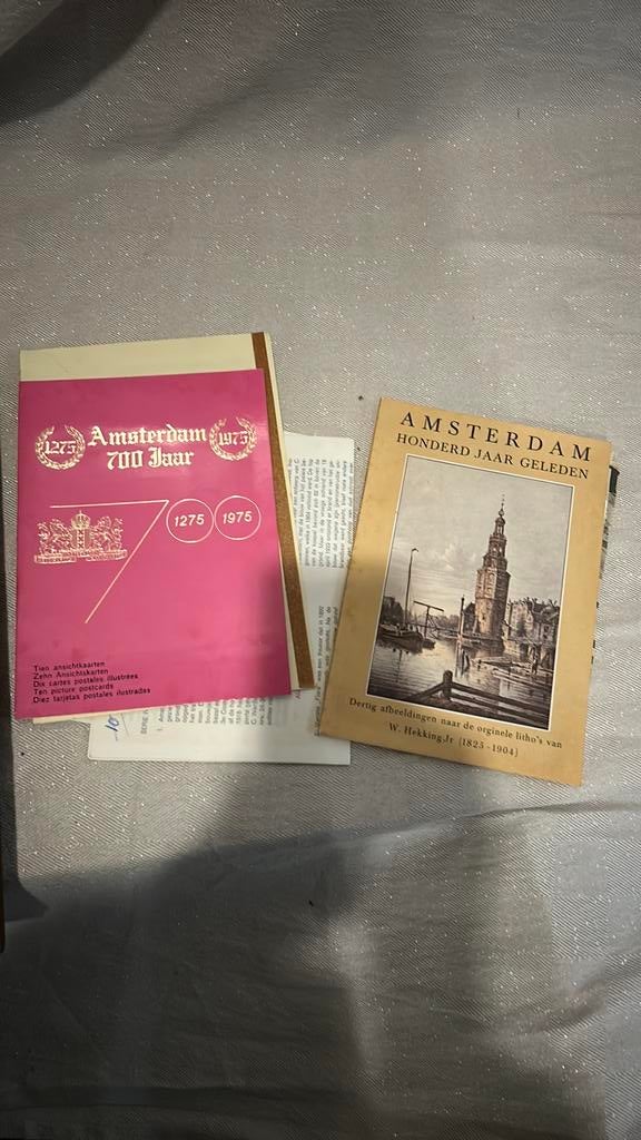 Ansichtkaarten Amsterdam 700 jarig bestaan van de Stad., Ophalen of Verzenden