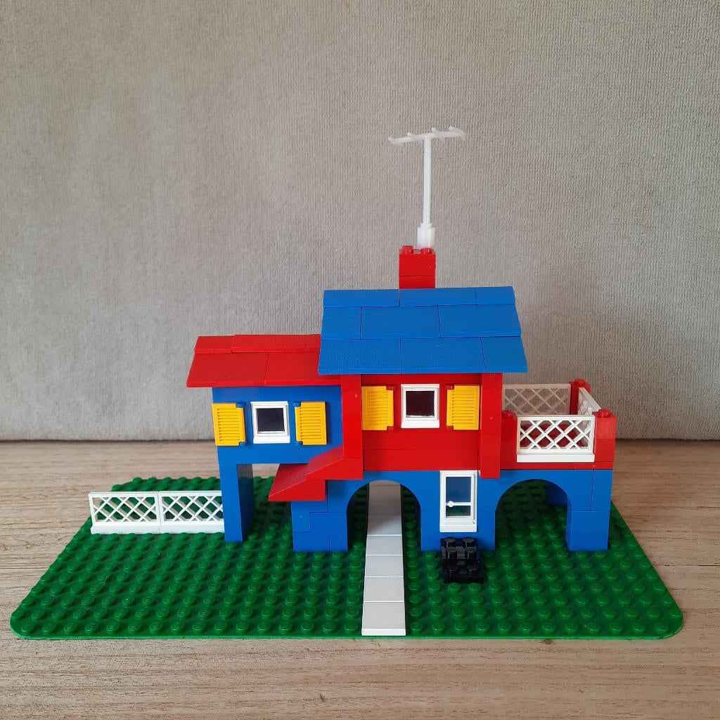 LEGO | 356 Italiaanse Villa - Vintage 1973, Kinderen en Baby's, Speelgoed | Duplo en Lego, Ophalen of Verzenden, Gebruikt, Complete set