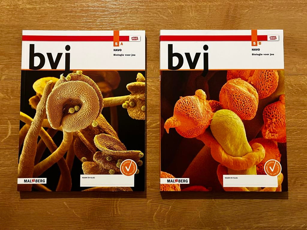 Biologie voor jou boeken HAVO 5 - Deel A en B, Ophalen of Verzenden, Zo goed als nieuw, HAVO, Biologie