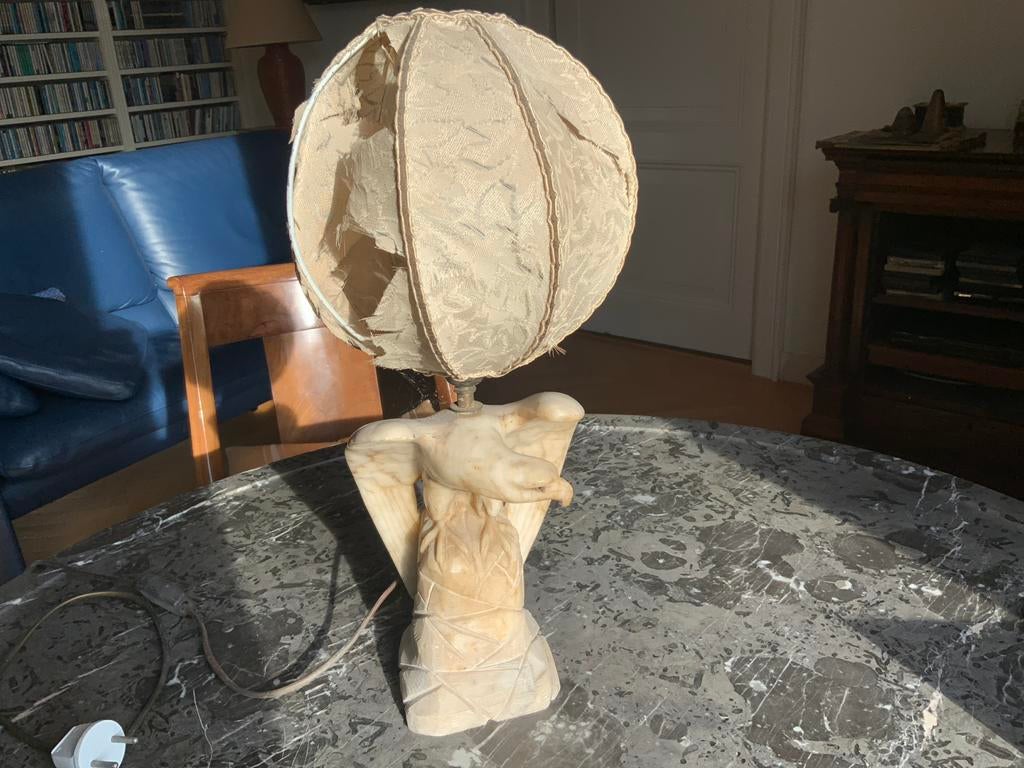 Patriottische Adelaar Lamp, 19e Eeuw, Antiek en Kunst, Antiek | Lampen, Ophalen of Verzenden