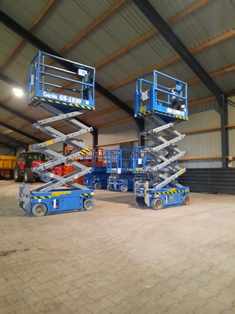 Genie GS1930 en GS1932  schaarhoogwerker hoogwerker bj 2016, Zakelijke goederen, Ophalen