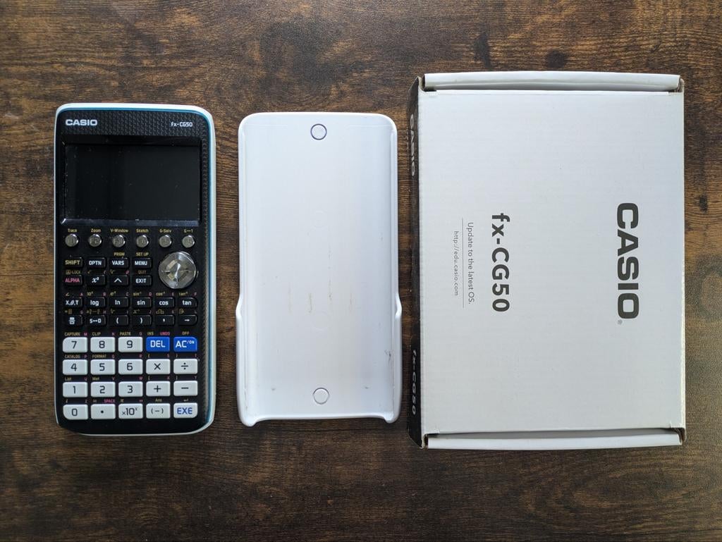 grafische rekenmachine (Casio) met originele doos, Diversen, Rekenmachines, Ophalen of Verzenden, Grafische rekenmachine, Zo goed als nieuw