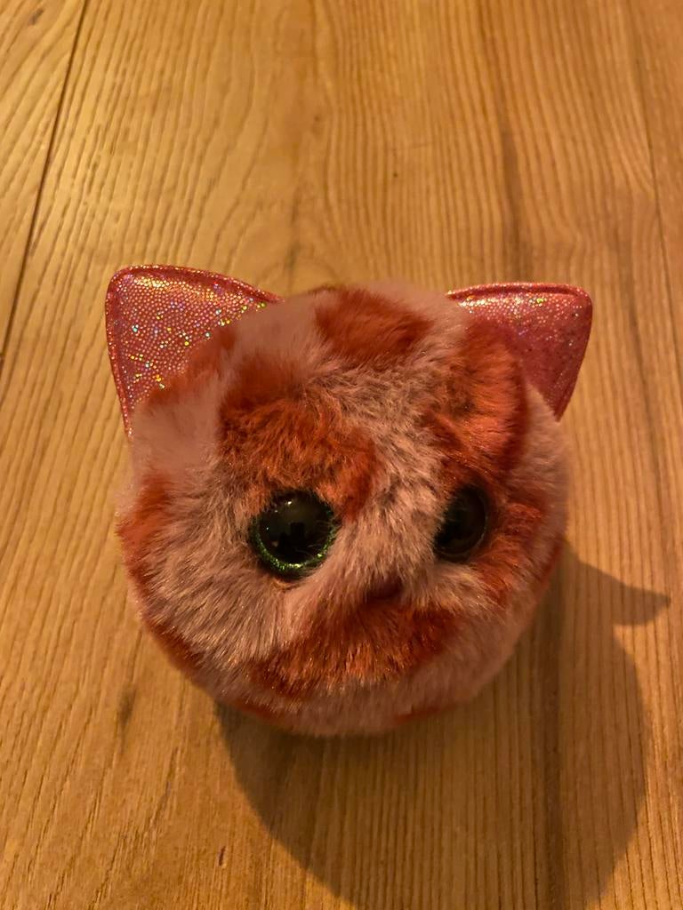 Schattig roze poes knuffel, Ophalen of Verzenden, Zo goed als nieuw