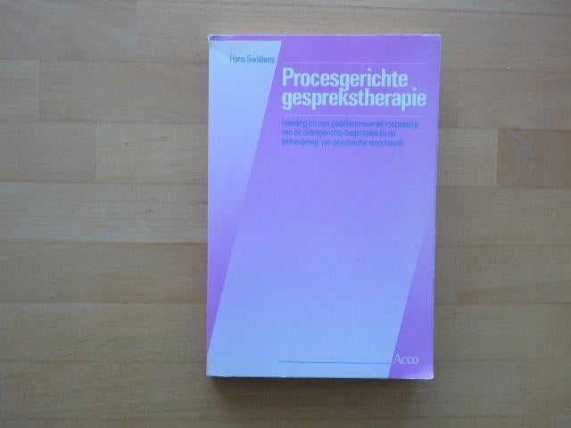 Procesgerichte gesprekstherapie, Hans Swildens Psychologie, Boeken, Ophalen of Verzenden, Gelezen, Klinische psychologie