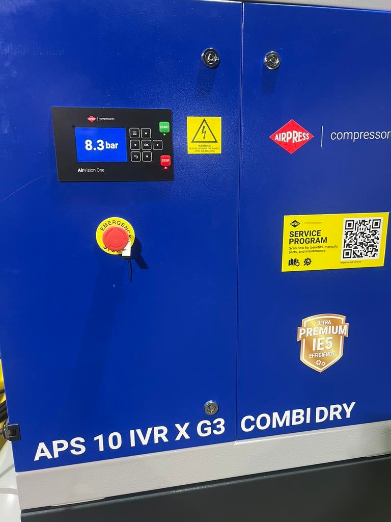 De nieuwe airpress 10 pk toeren geregeld, Ophalen, 800 liter/min of meer, Nieuw, Geluidgedempt