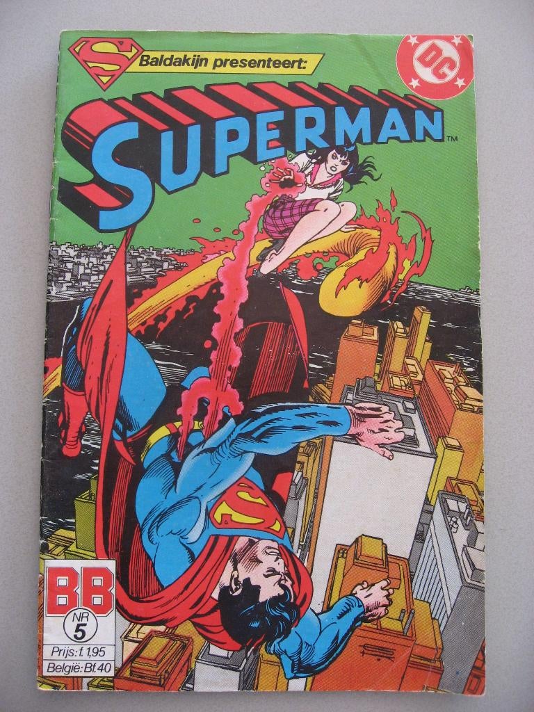 Superman. 8 X, Boeken, Stripboeken, Gelezen, Meerdere stripboeken, Ophalen of Verzenden