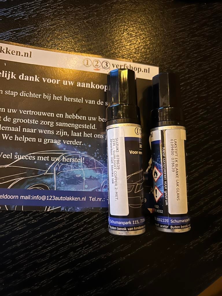 Autolak Sunlight Copper en Blanke lak glans, Ophalen of Verzenden
