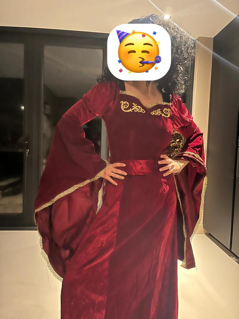 Carnaval deluxe middeleeuws kostuum maat S, Kleding | Dames, Carnavalskleding en Feestkleding, Carnaval, Ophalen of Verzenden