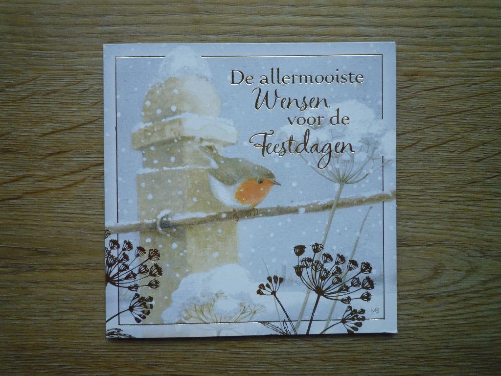 Roodborstje vogels Marjolein Bastin, Ophalen of Verzenden, Voor 1920, Vogel