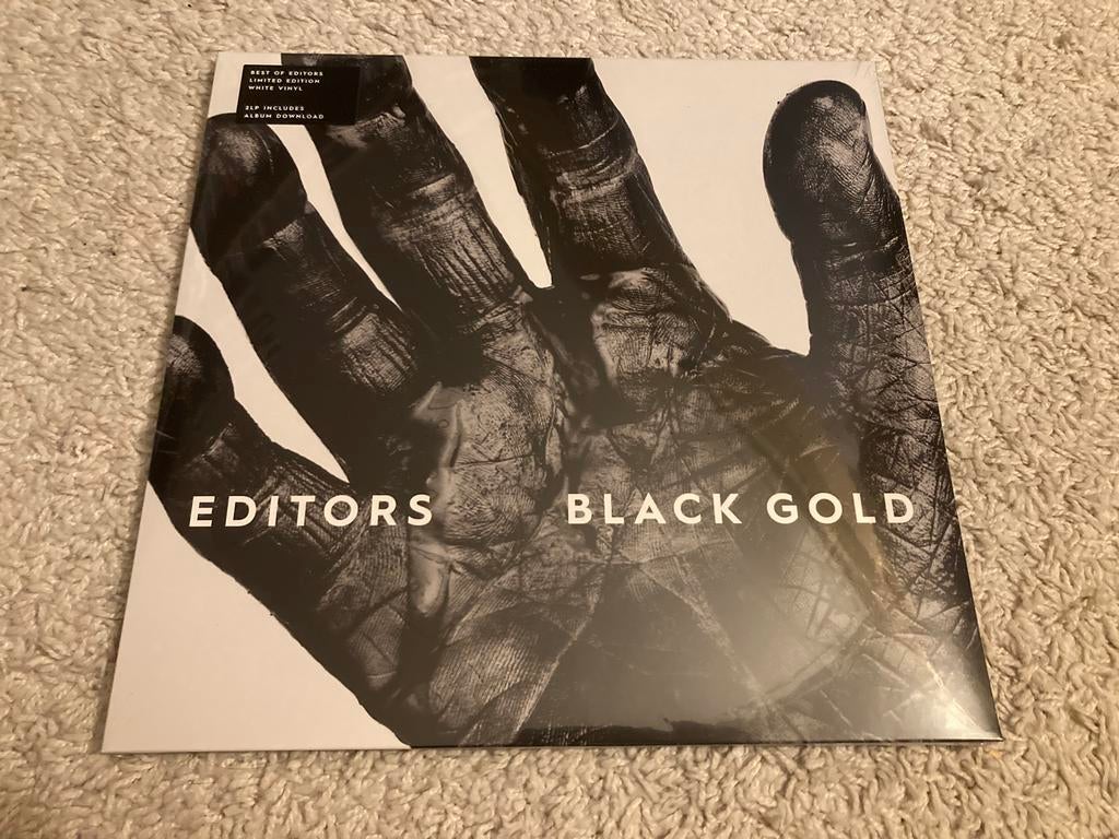 EDITORS - Black Gold dubbel lp LIMITED GOLD Nieuw In Seal, Ophalen of Verzenden, Nieuw in verpakking