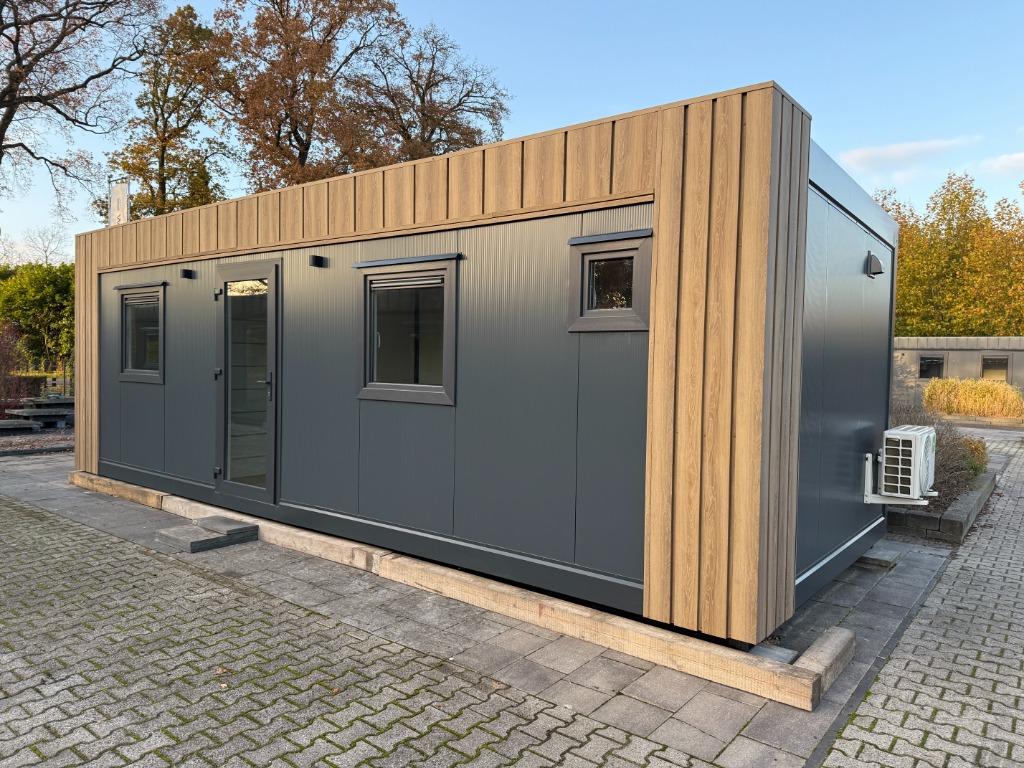 UNIT4SALE | Woonunit Tinyhouse compleet met Airco 24 m2, Verzenden