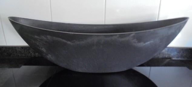 PLANTENBAK SCHUIT GRIJS 55 CM NIEUW, Tuin en Terras, Kunststof, Minder dan 30 cm, -, Nieuw