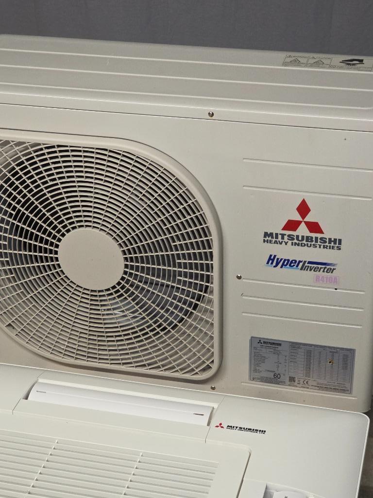 Mitsubishi Heavy Hyper Inverter cassette 3,5 kW 60x60 airco, Koelen en Ontvochtigen, Timer, 3 snelheden of meer, Ophalen of Verzenden