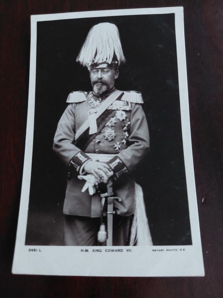 EENGELAND   KING EDWARD  VII, Ophalen of Verzenden, Zo goed als nieuw, Buitenland, Kaart, Foto of Prent