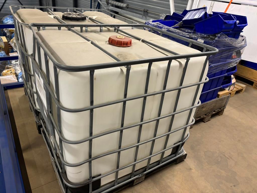 IBC 1000 liter vaten, vloeistof containers., Doe-het-zelf en Verbouw, Ophalen, Gebruikt, 100 cm of meer, 60 cm of meer