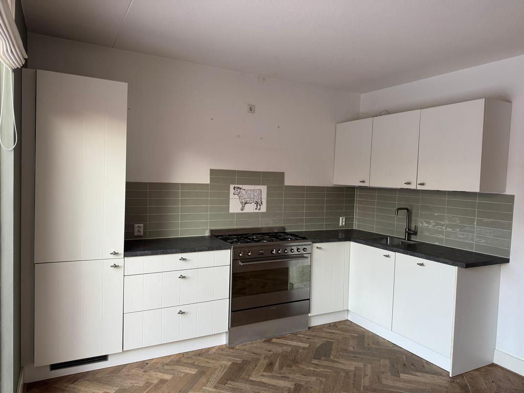Nette Landelijke Hoekkeuken + Apparatuur + GEDEMONTEERD, Ophalen of Verzenden, Overige kleuren, Hout, Hoekkeuken