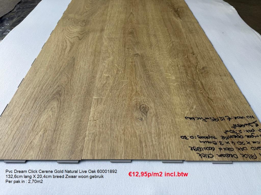 Deze week €12,95m2 Pvc click beton grey magazijn leegverkoop, 75 m² of meer, Grijs, Nieuw, Ophalen of Verzenden
