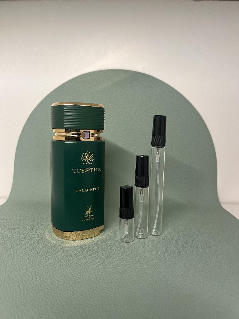 Maison Alhambra Sceptre Malachite | Decant Parfum Tester, Sieraden, Tassen en Uiterlijk, Uiterlijk | Parfum, Ophalen of Verzenden