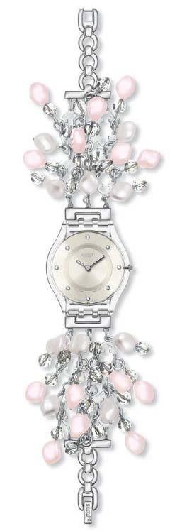 Swatch Skin Caress Perles, SFK305G, als nieuw, Ophalen of Verzenden, Zo goed als nieuw, Kunststof, Swatch