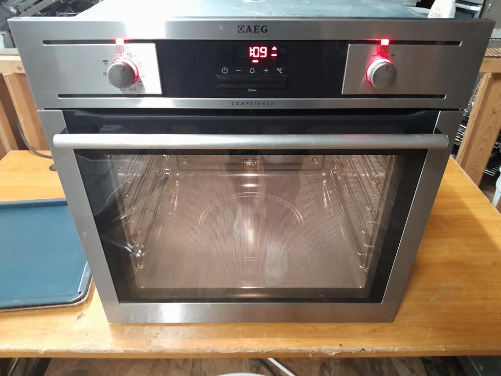 NETTE AEG BE5303151M HETE LUCHT INBOUW OVEN TE KOOP, Witgoed en Apparatuur, Ovens, Aeg, Gebruikt, Oven, Hete lucht