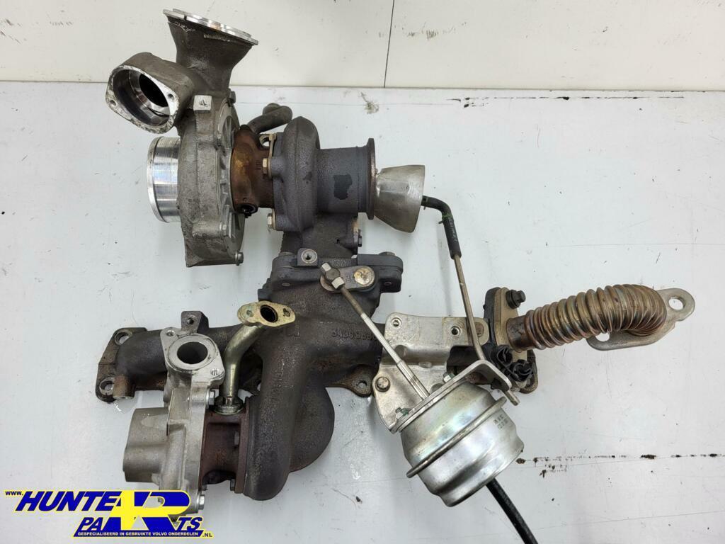 Twinturbo Volvo V70/V60/XC/S80/S60 D5244T15 (07-17) 31293086, Ophalen of Verzenden, Gebruikt