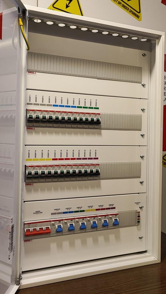 Groepenkast met ️️️🅰️🅱️🅱️ 24 groepen, Doe-het-zelf en Verbouw, Elektra en Kabels, Verzenden, Nieuw, Overige typen