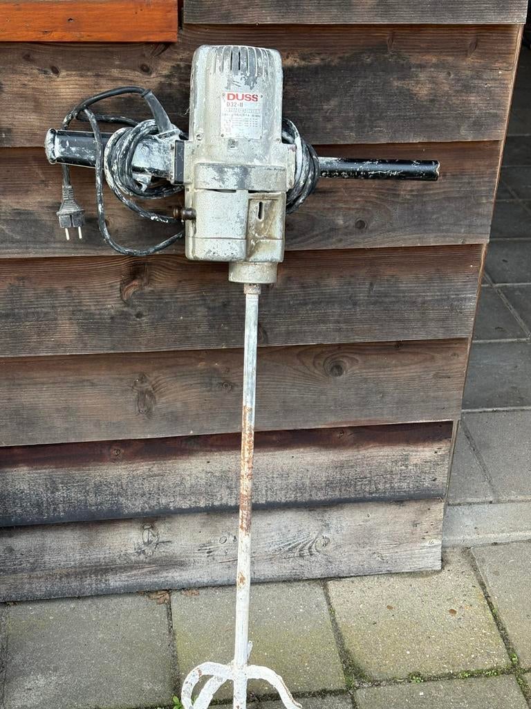 Boormachine  Duss ( mixer) voor stucadoorswerkzaamheden, Doe-het-zelf en Verbouw, Gereedschap | Boormachines, Ophalen, Gebruikt