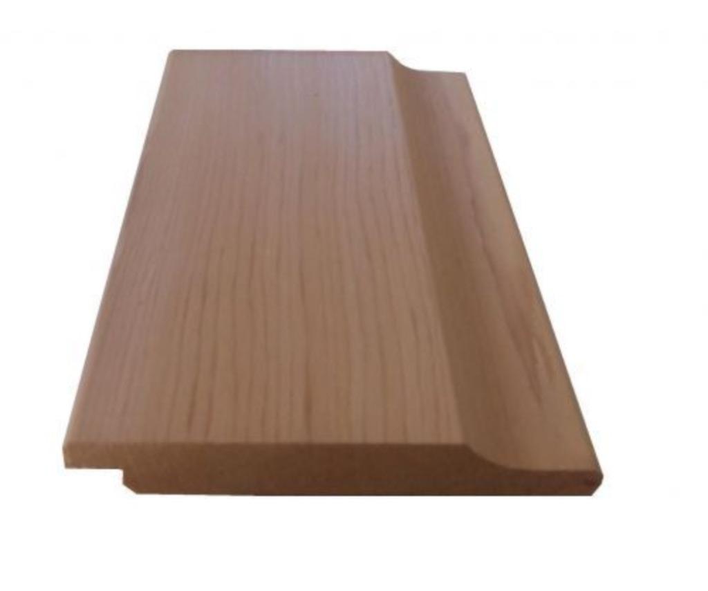 Ayous halfhouts rabatdelen 18x140mm x 6m1(klasse 1), Ophalen, Minder dan 25 mm, Nieuw, Plank