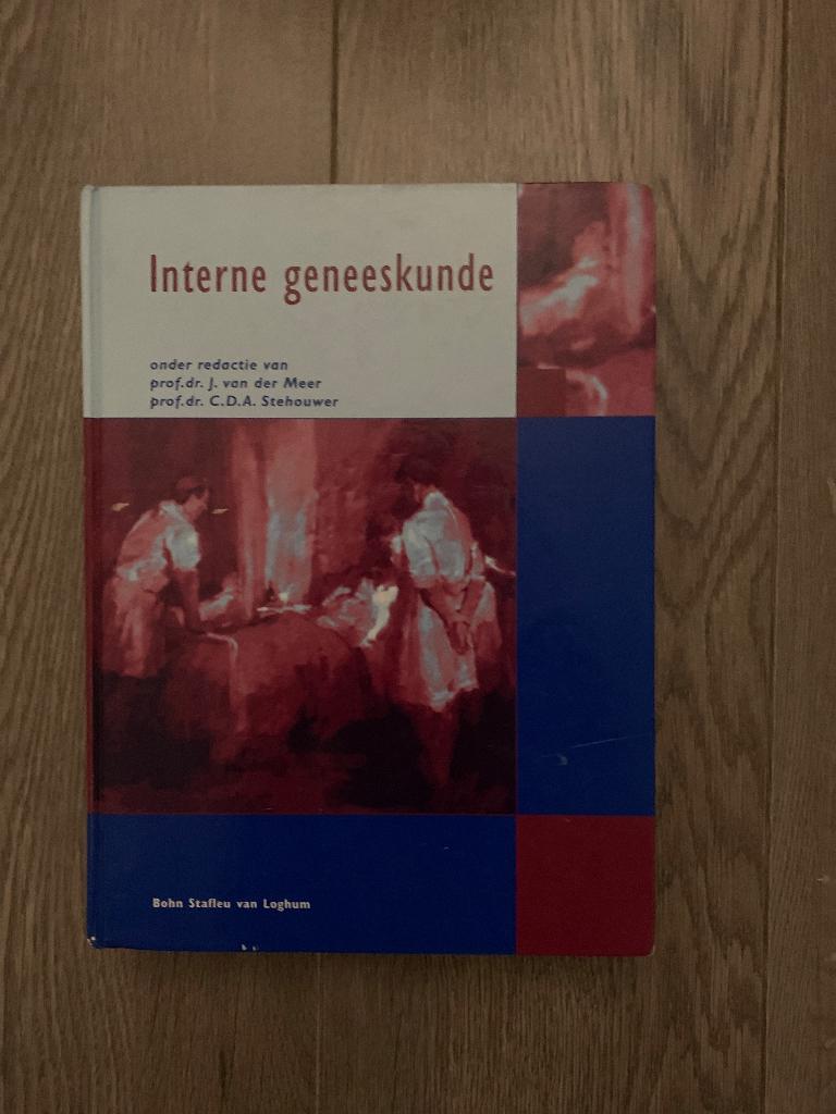 Boek interne geneeskunde, Boeken, WO, Bohn Stafleu van Loghum, Beta, Ophalen
