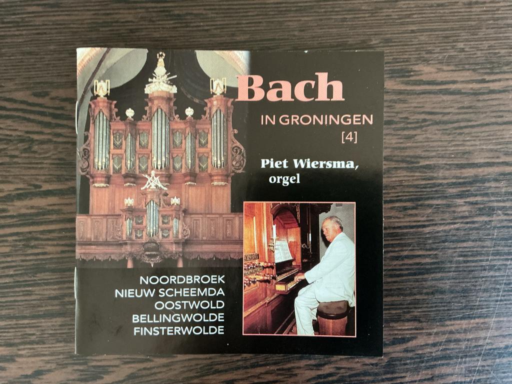 Orgel CD - Bach in Groningen, Ophalen of Verzenden, Barok, Zo goed als nieuw, Overige typen