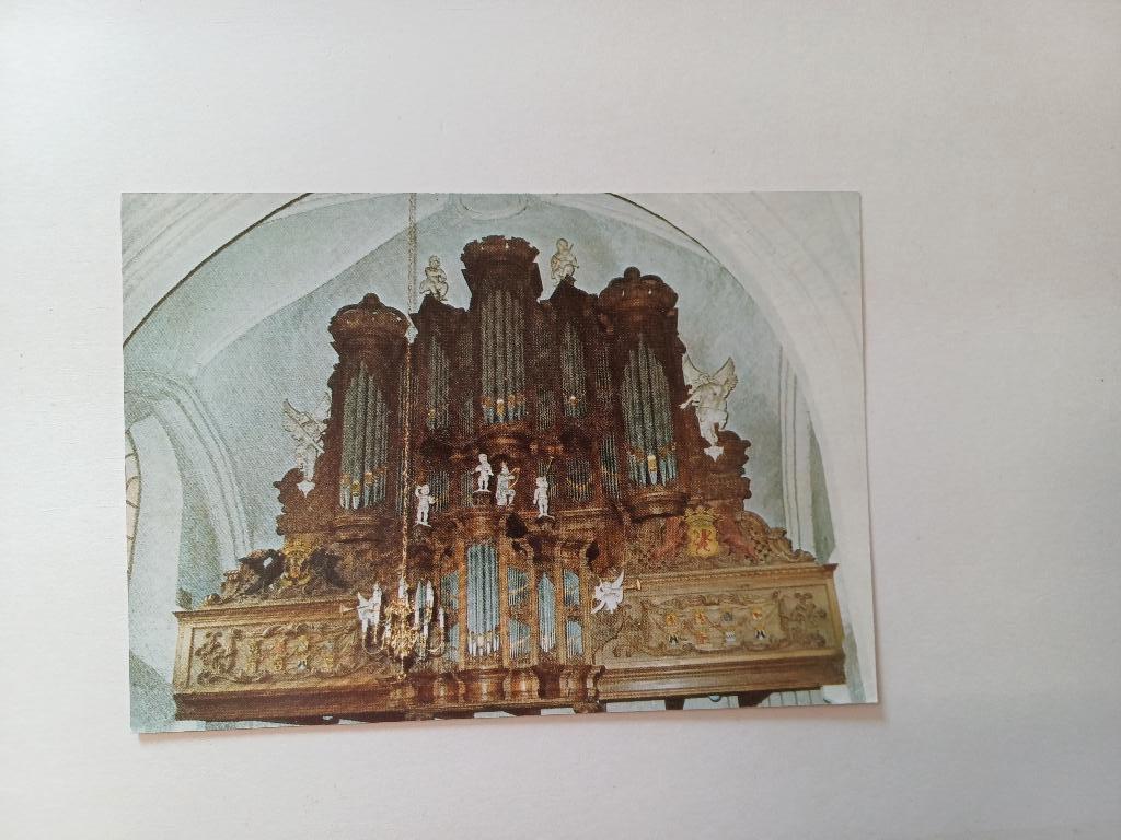 Informatiekaart - Nieuw – Kerk / Orgel - Leens, Ophalen of Verzenden, 1980 tot heden, Ongelopen, Groningen