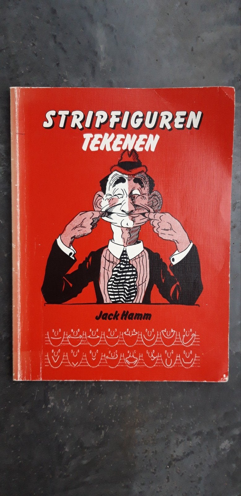 Stripfiguren tekenen Jack Hamm 7e druk instructieboek strip, Ophalen of Verzenden, Gebruikt, Boek of Gids