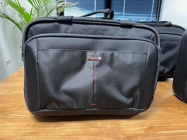Samsonite Laptop Trolley – Ideaal voor Zakelijk & Reizen!, Trolleytas, 17 inch of meer, Zo goed als nieuw, Zwart