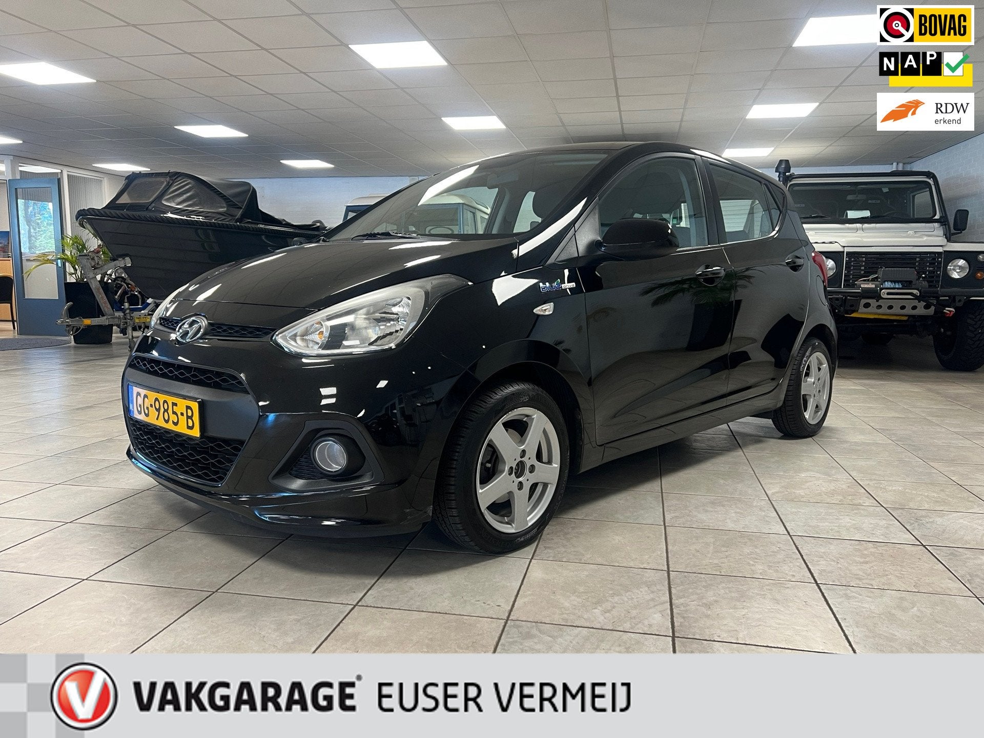 Hyundai I10 1.0i i-Motion Comfort Cruise controle, Airco, Voorwielaandrijving, Euro 5, Stof, Gebruikt