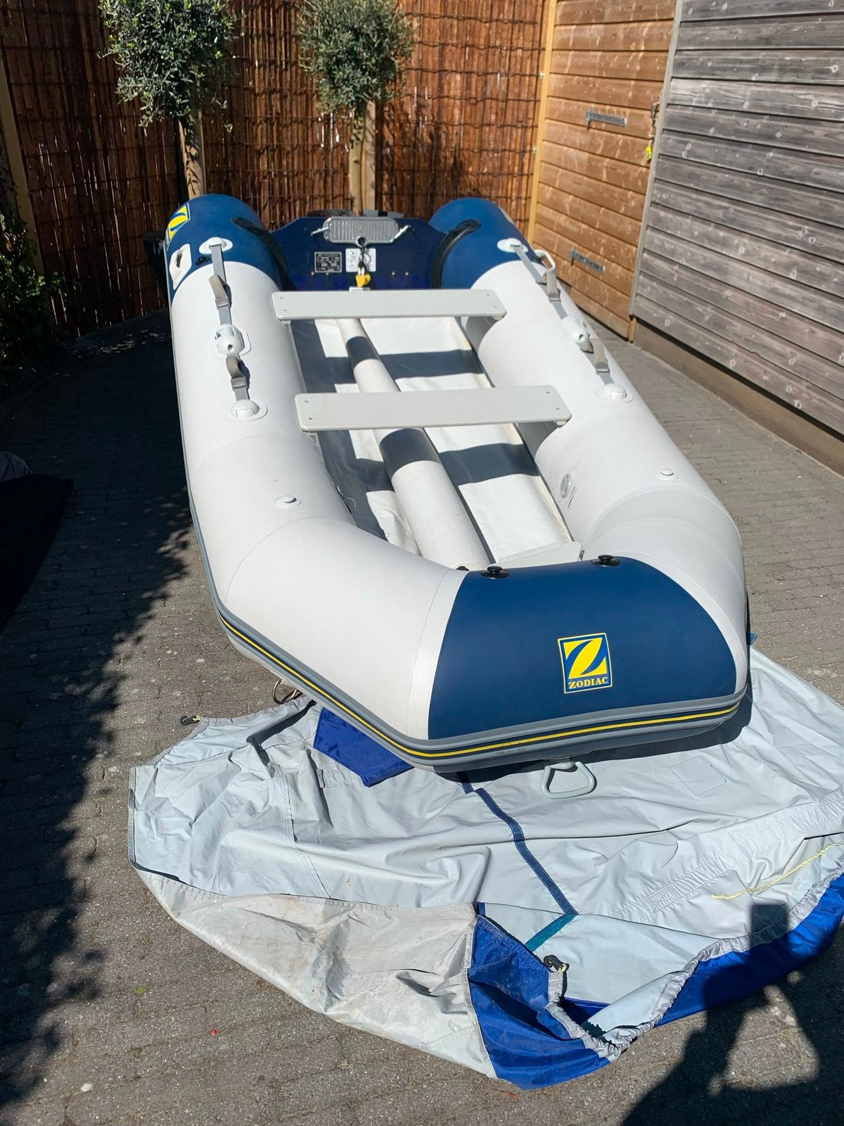Zodiac boot 310, Ophalen, Gebruikt, Zodiac, Hout