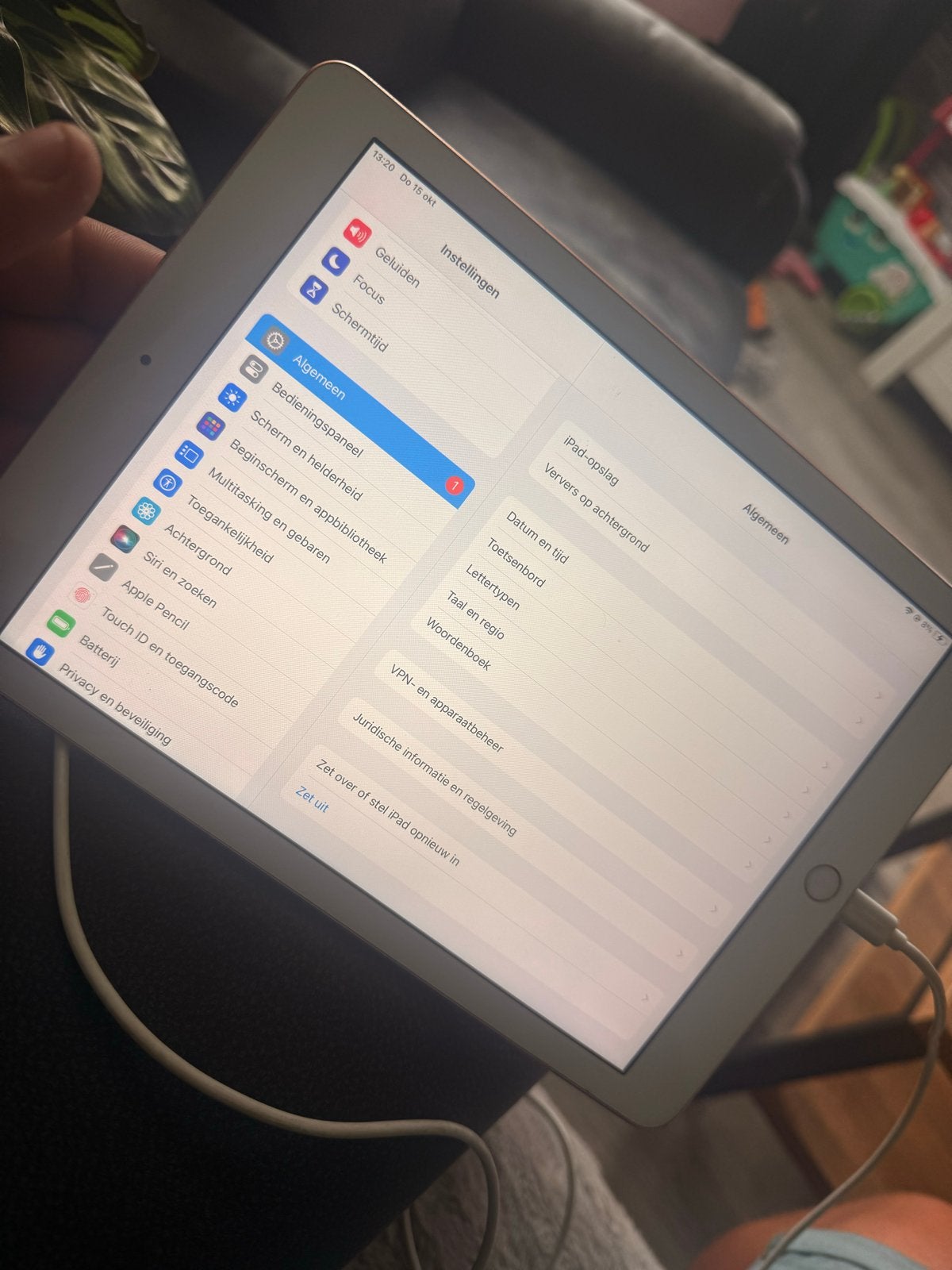 Apple iPad 6e generatie 128GB Wi-Fi - Licht gebogen, Gebruikt, Apple iPad, 128 GB, Wi-Fi