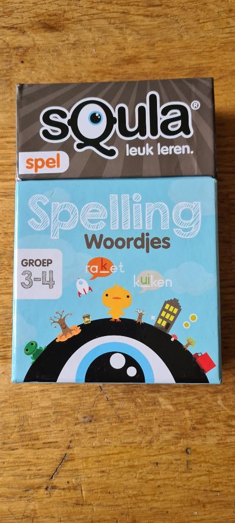 Squla Spelling woordjes groep 3 groep 4, Ophalen, Zo goed als nieuw