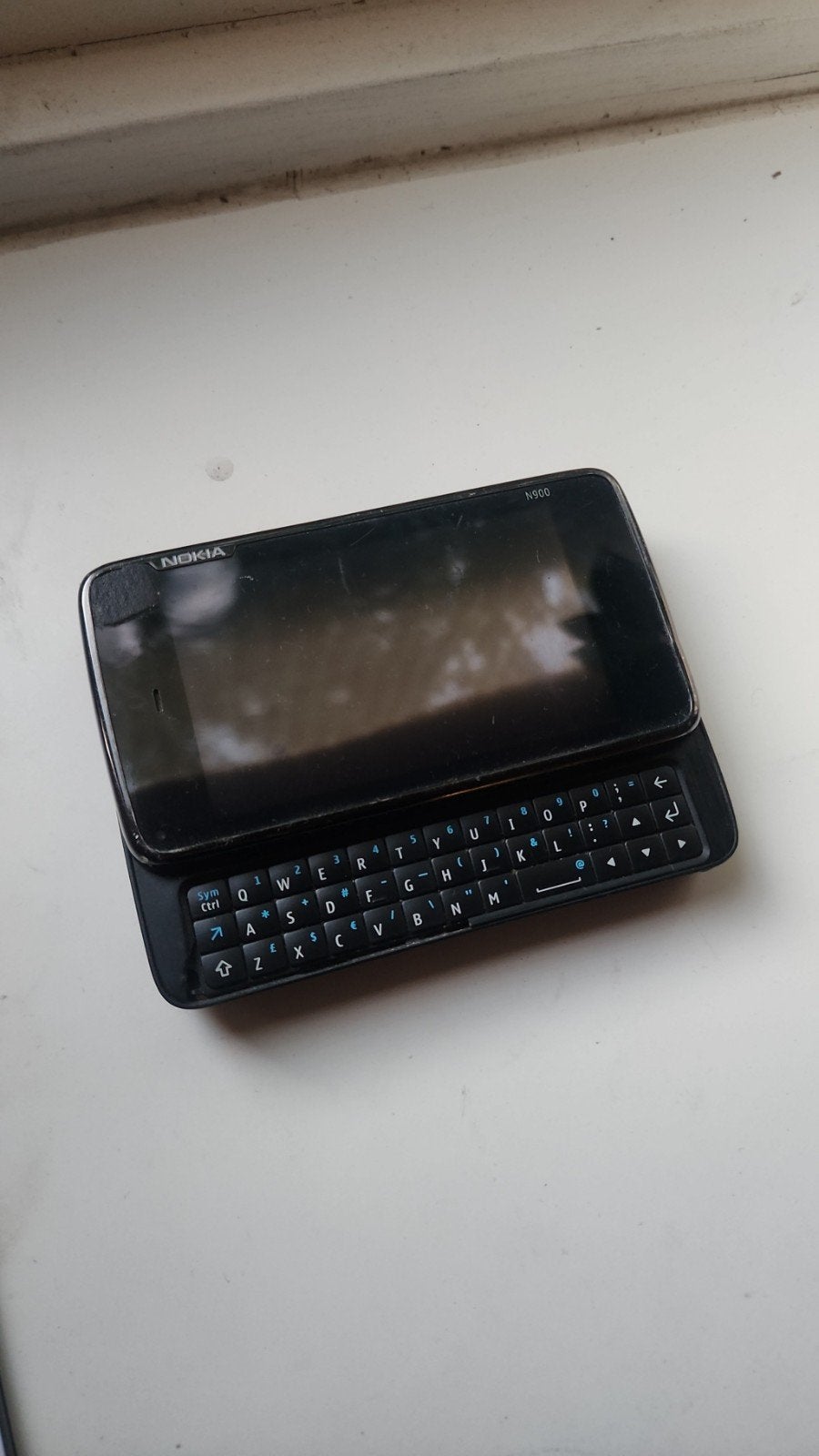 Nokia N900 - Gebruikt met fysiek toetsenbord, Gebruikt, Schuifmodel, Zwart, 3 tot 6 megapixel