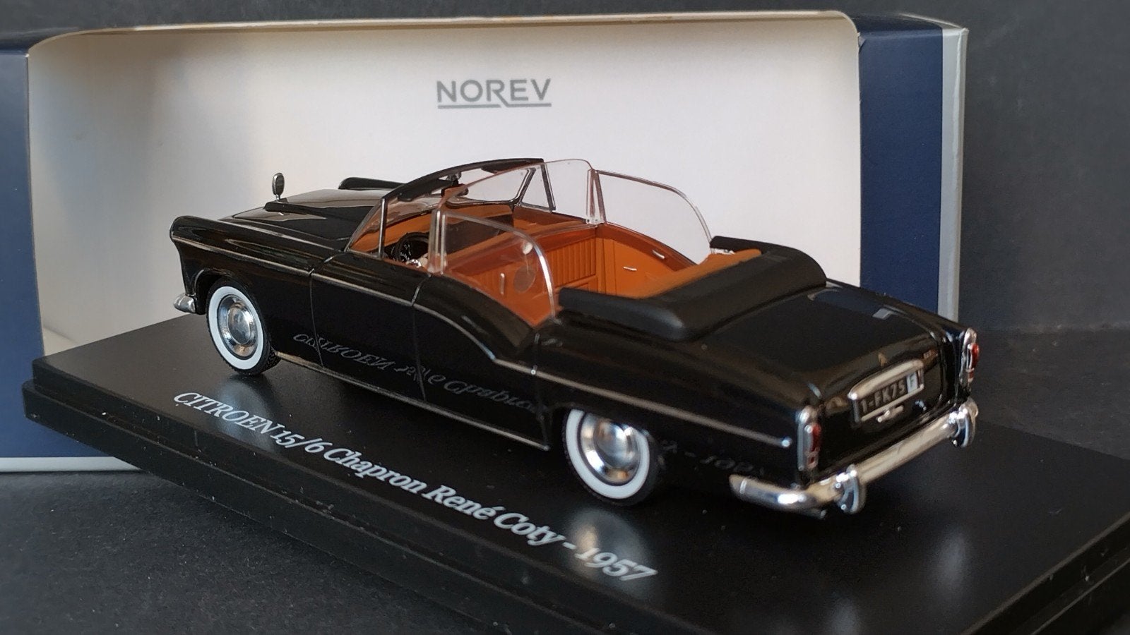 Citroen Traction Avant Presidentiële 1:43 Norev Pol, Auto, Verzenden, ., Nieuw