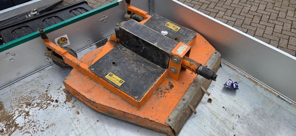 Cirkelmaaier 100 cm breed voor tuinfrees (Ferrari adapter), Tuin en Terras, Ophalen, Cirkelmaaier, Gebruikt, Onbekend